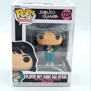 Funko Pop Squid Game 1224 Player 067: Kang Sae-Byeok NEW #1302